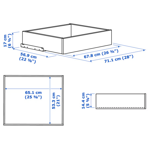 IKEA KOMPLEMENT Wardrobe Drawer 2