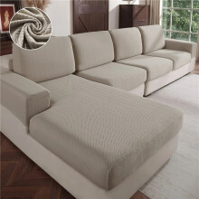 (Dark brown, 3 seat) 1pc All-Season Sofa Cover, Waterproof Durable Elastic Non-Slip Couch Slipcover, Modern