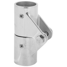 Drehgelenk Rohr 25mm Klappbar Edelstahl Boot