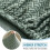 (Grass green, Plus Size (S)-1pc) Thick Jacquard Sofa Seat Cushion Cover Funiture Protector Soft Sofa Protector Couch Covers 6