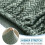 (Grass green, Normal Size (S)-1pc) Thick Jacquard Sofa Seat Cushion Cover Funiture Protector Soft Sofa Protector Couch Covers 15