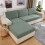 (Grass green, Plus Size (S)-1pc) Thick Jacquard Sofa Seat Cushion Cover Funiture Protector Soft Sofa Protector Couch Covers 5
