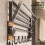 (40cm)Modern Space Aluminum Foldable Towel Rack Hooks Bathroom Organization Storage 3