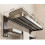(50cm)Modern Space Aluminum Foldable Towel Rack Hooks Bathroom Storage Organization 7