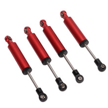 100mm RC Stoßdämpfer rot 4 Stück Öldruck für 1/10