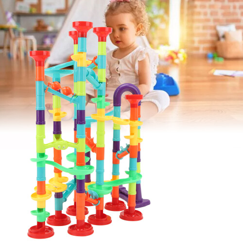Kinder Spielzeug Murmelbahn 142 Teile 1