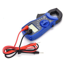 (Blue)Misuratore Digitale a Pinza Multimetro Ac Voltmetro Resistenza Corrente Mt87 Tester