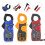 (Yellow)Digital Clamp Meter Multimeters Ac Voltmeter Current Resistance Testers Mt87 8