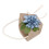 Retro Blumenkorb Leinen Perle für Blumenmädchen 4