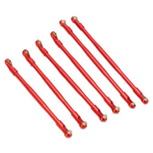 Alu Zugstangen Set rot für Axial RBX10 1/10 RC
