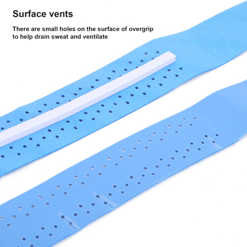 Badminton Overgrip, Schweißabsorption, blau 2