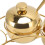 Edelstahl Gewürzregal Set 3 Gläser Gold 11