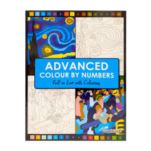 (1 Book) Advanced Colour by Numbers Book