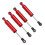 4er Set Ölstoßdämpfer 100mm rot für RC Car 1/10 1