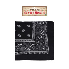 (1 Cowboy Necktie) Cowboy Necktie Black