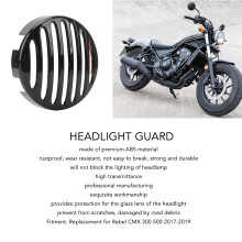 Motorrad Frontscheinwerfer Gitter Schutz für Rebel