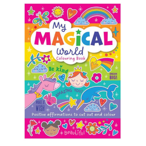 (1 Book) Positive Affirmation Colouring Book
