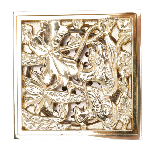 Bodenablauf in Gold, antik, für Badezimmer 2
