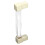 Küchenschrank Griff Gold Acryl 96mm 18