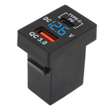 Kfz USB Charger 3.1A Spannung Monitor ABS
