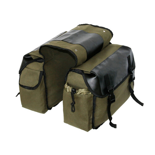 Gepäckträger Set Fahrradtaschen Canvas 2