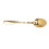 Edelstahl Gewürzregal Set 3 Gläser Gold 9