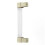 Griff Möbel Kristall Optik Gold 96mm 11