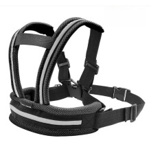 (Black Gray)Kids Bicycle Harness Adjustable Safety Belt Protection Strap Non Slip Belt Carrier