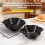 (L)Carbon Steel Flower Design Baking Tray Mold For Baking And Home Tool Kitchen 3