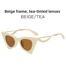 (Style 7)Contemporary Polygon Sunglasses With Uv400 For Casual Outings And Events Evening