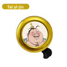 (Gold Taiyi Zhenren)Campanello Bici Bambini Alluminio Con Unicorno E Stampa Auto Design Goditi Suono Forte Chiaro