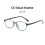 (Gradient Black)Fashion Eyewear With Blue Light Blocking Suitable For Elegant Professionals 6