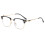 (Leopard Brown)Retro Square Frame Blue Light Glasses With Antireflective Coating Business For 3