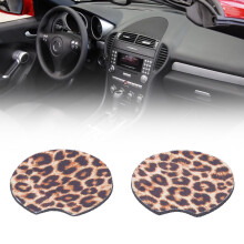 Leopardenmuster Becheruntersetzer 2er Set Auto