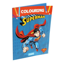 (1 Book) Superman Copy and Colour Colouring Book 1 for Kids