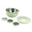 4-in-1 Siebschüssel Set, abnehmbarer Deckel, Grün 16