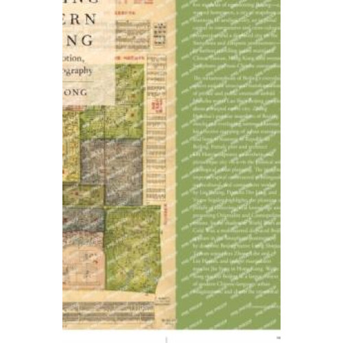 Mapping Modern Beijing by SONG Hardcover Book