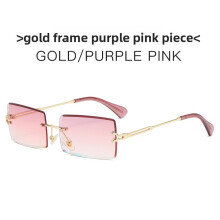 (Style 6)Square Women Sunglasses With Gradient Lenses Uv400 For Festivals And Casual Wear