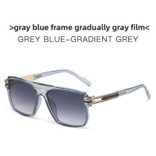 (Gray Gradient)Classic Square Sunglasses For Men With Uv400 Antiultraviolet Coating For Outdoor