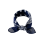 Stylish Square Scarf NavyBlue 1