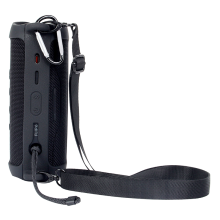 Skyddsfodral i Silikon med Axelrem för JBL Flip 6 Black