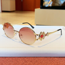 (Dual Brown)Classic Oval Sun Glasses Metal Construction Uv400 Antiglare For Travel Wear