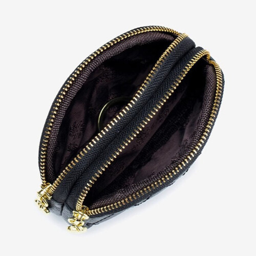 Bolsa de Maquillaje de Cuero Simple para Mujer 2