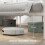 Homcom HOMCOM Canopy Bed Frame Double Size, Metal Platform Bed Frame, White 7