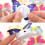 5pcs Random Led Night Light Pat Touch Light Emergency Creative Butterfly Paste Lamp On Wall The 2