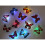 5pcs Random Led Night Light Pat Touch Light Emergency Creative Butterfly Paste Lamp On Wall The 3