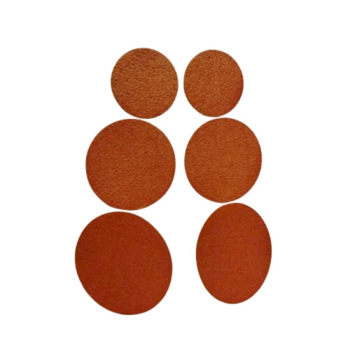 Patchs de réparation pour talons de chaussures - 6 patchs adhésifs (2S+2M+2L) coffee