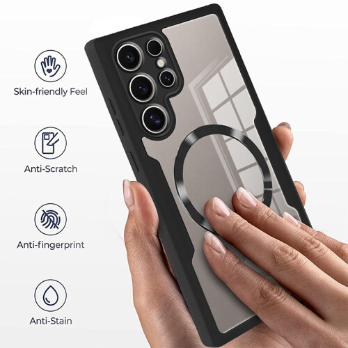 Capa protetora preta para Samsung   Samsung Galaxy S24 Ultra 2