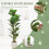 2x Artificial Fiddle Leaf Fig Trees - 120cm 6