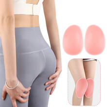 Almohadillas de silicona para el trasero (rosa, 300 g): realza tus curvas